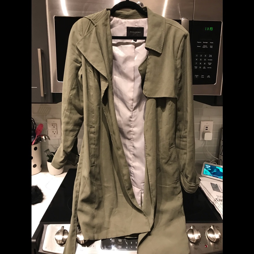 Banana republic trench coat
